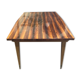Macassar ebony table lacquered around 1950