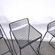 Set 4 x Zwarte HAY barkruk, Hee Welling
