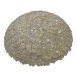 Plafonnier en verre de Murano en forme de fleur extra large par Archimede Seguso, années 1960.