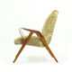 Tatra Armchairs in Light Beech & Original Fabric, Czechoslovakia, circa 1960