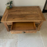Walnut coffee table