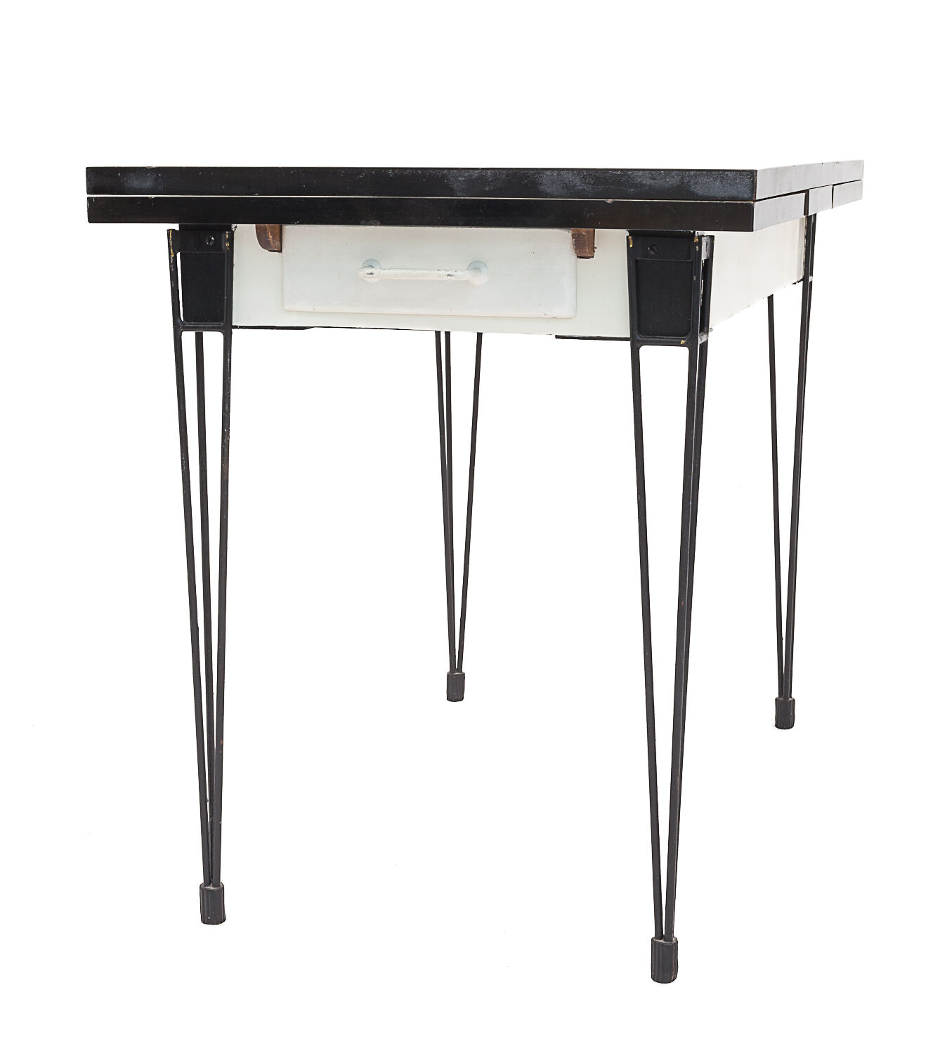 Set table and 2 chairs, formica, 1960