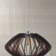 Suspension design en plexiglass fumé style scandinave