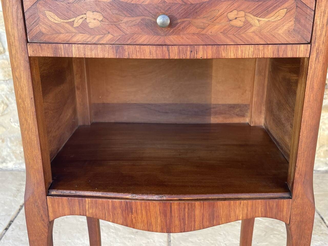 Paire de chevets , Style Louis XV en Palissandre