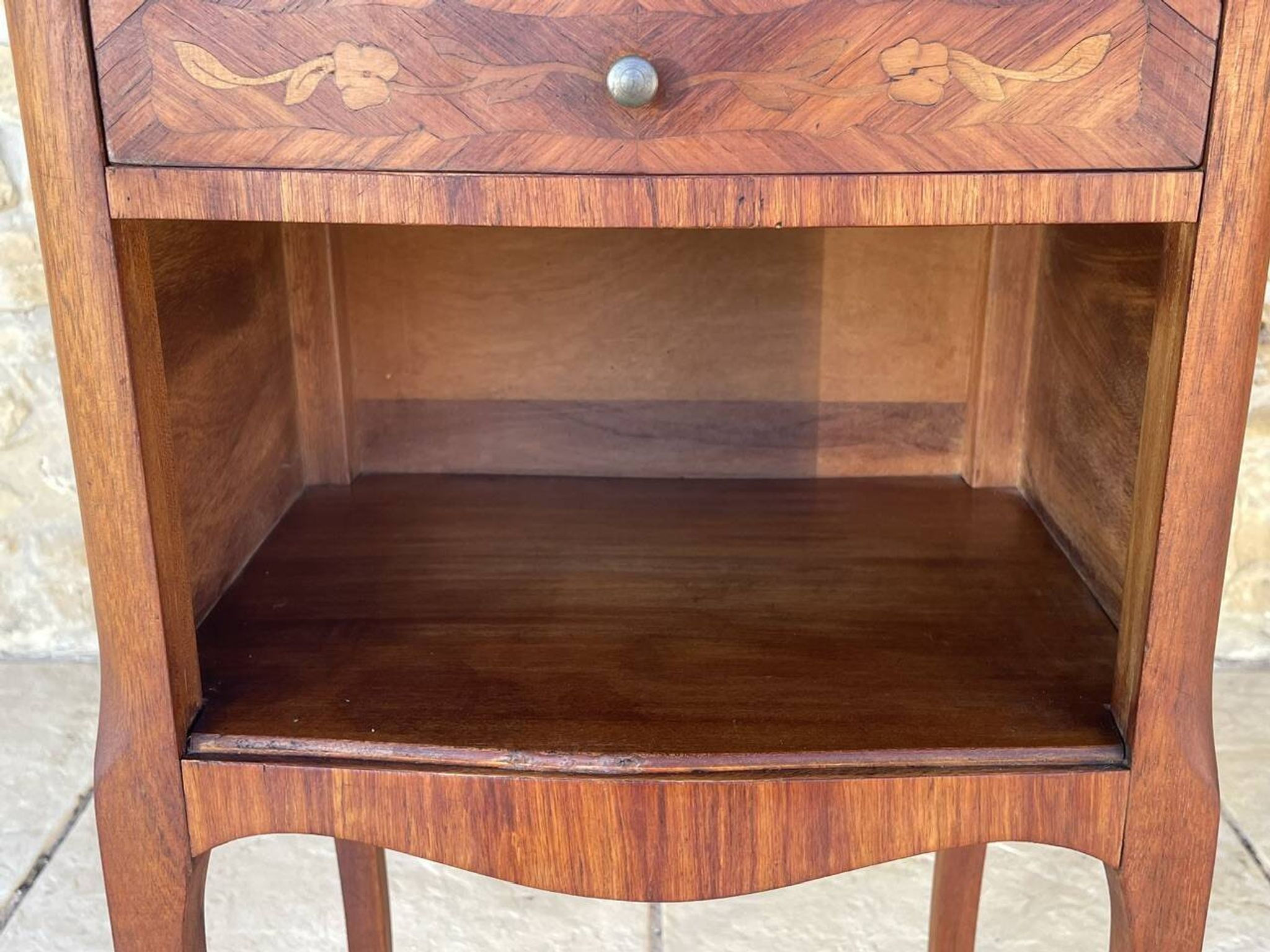 Paire de chevets , Style Louis XV en Palissandre