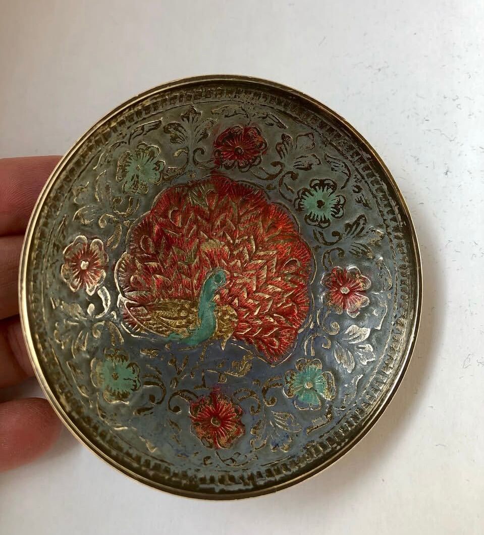 Peacock tray