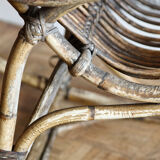 Rattan rocking chair