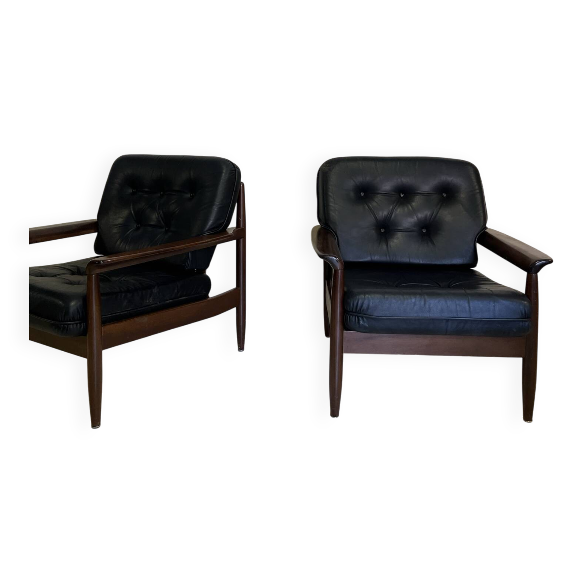 Paire de fauteuils scandinave danois