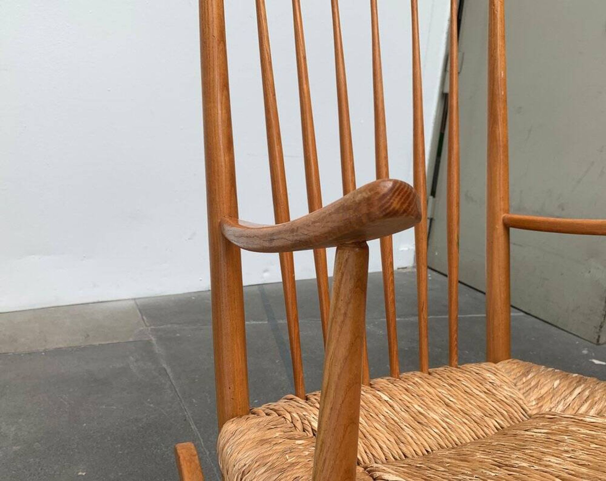 Mid-century Danish rocking chair
