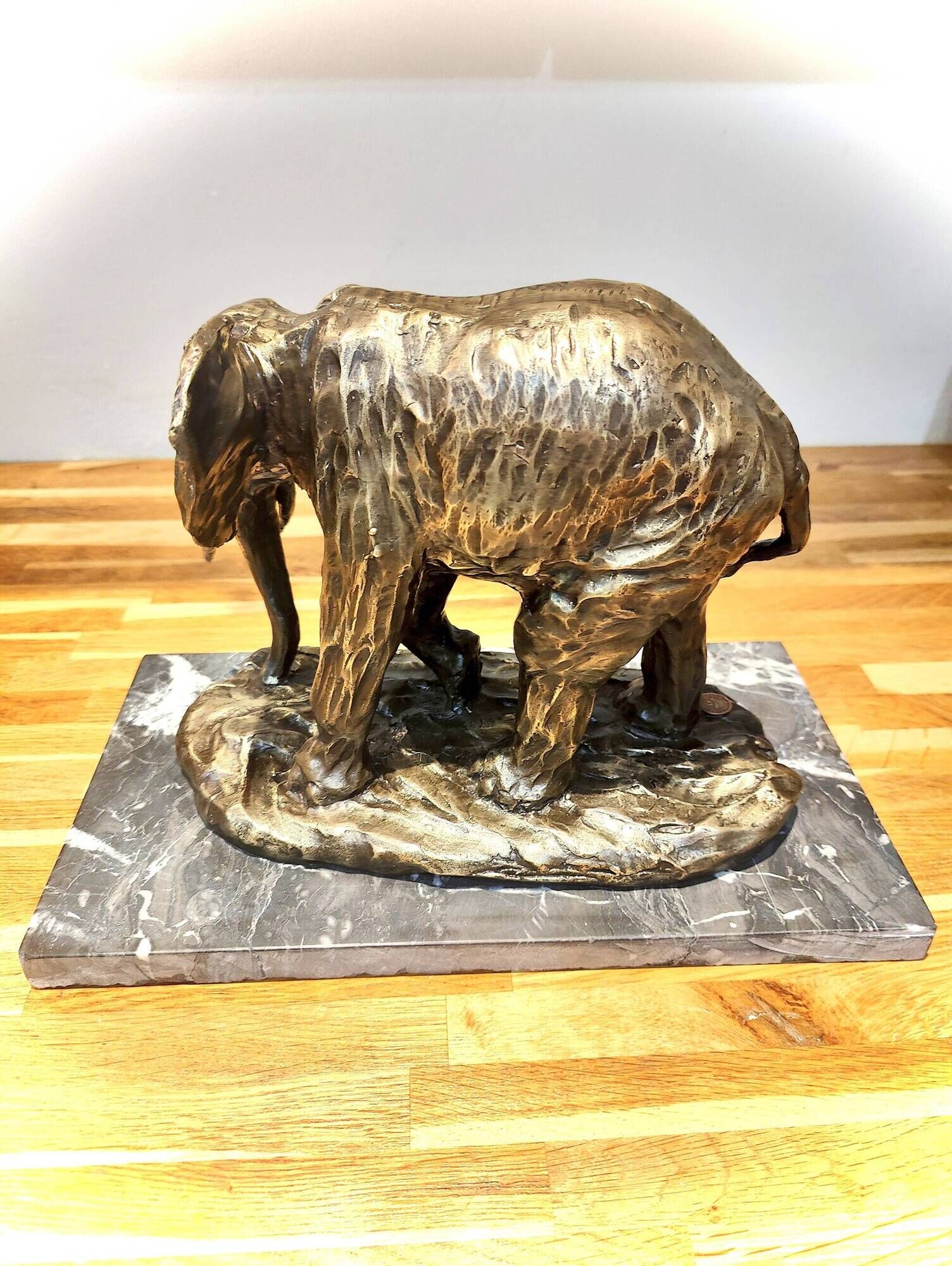 BRONZE ELEPHANT STATUE MILO