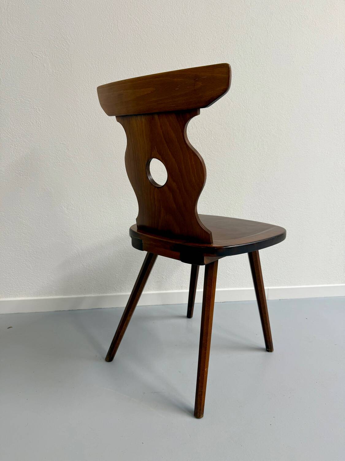 6 vintage 60s bistro-look dining chairs