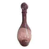 Bouteille verre Biot ventrue ancienne