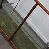 Mahogany counter window late nineteenth century