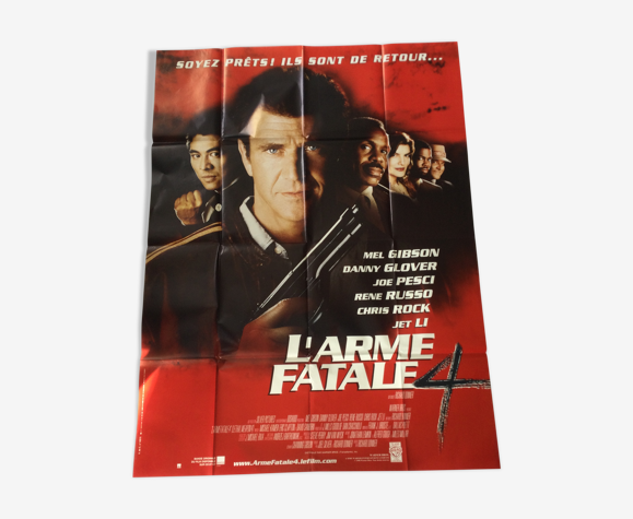 Affiche du film " L'arme fatale 4 "