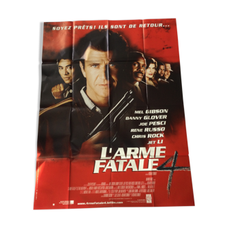 Affiche du film " L'arme fatale 4 "