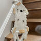 Sculpture of a Springer dog