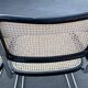 Ensemble de 4 chaises vintage modèle Cesca B32 en noir et chrome