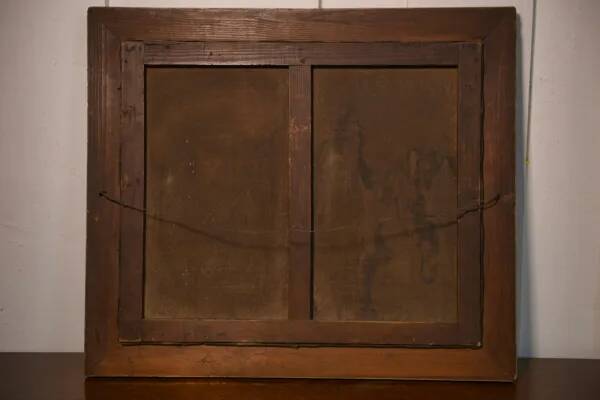 Oil painting on canvas, still life, signed C. Declercq, 1893