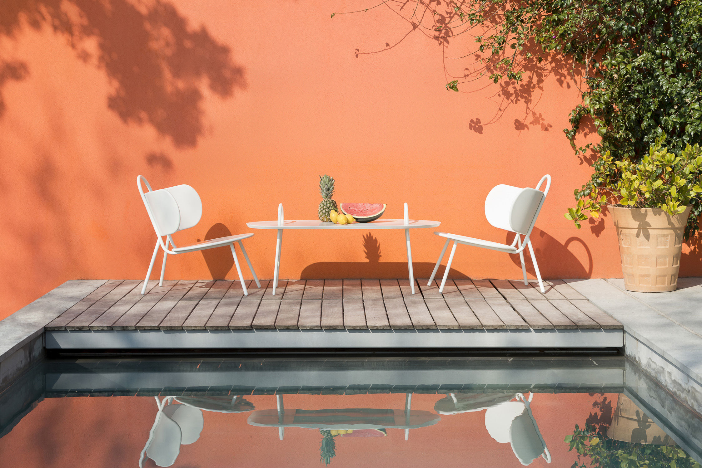 Pink Swim Coffee Table