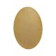 Hollywood Regency Golden Mirror Oval Deknudt Classic