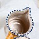 Antique Talavera glazed earthenware mug and carafe set