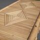 Bamboo desk, large drawer desk with chair, storage, bamboo furniture, interior decoration