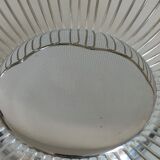 Silver metal basket
