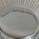 Silver-plated metal basket