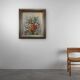 20th Century Baroque Still Life with Flowers by Roger Remmerie, Belgium