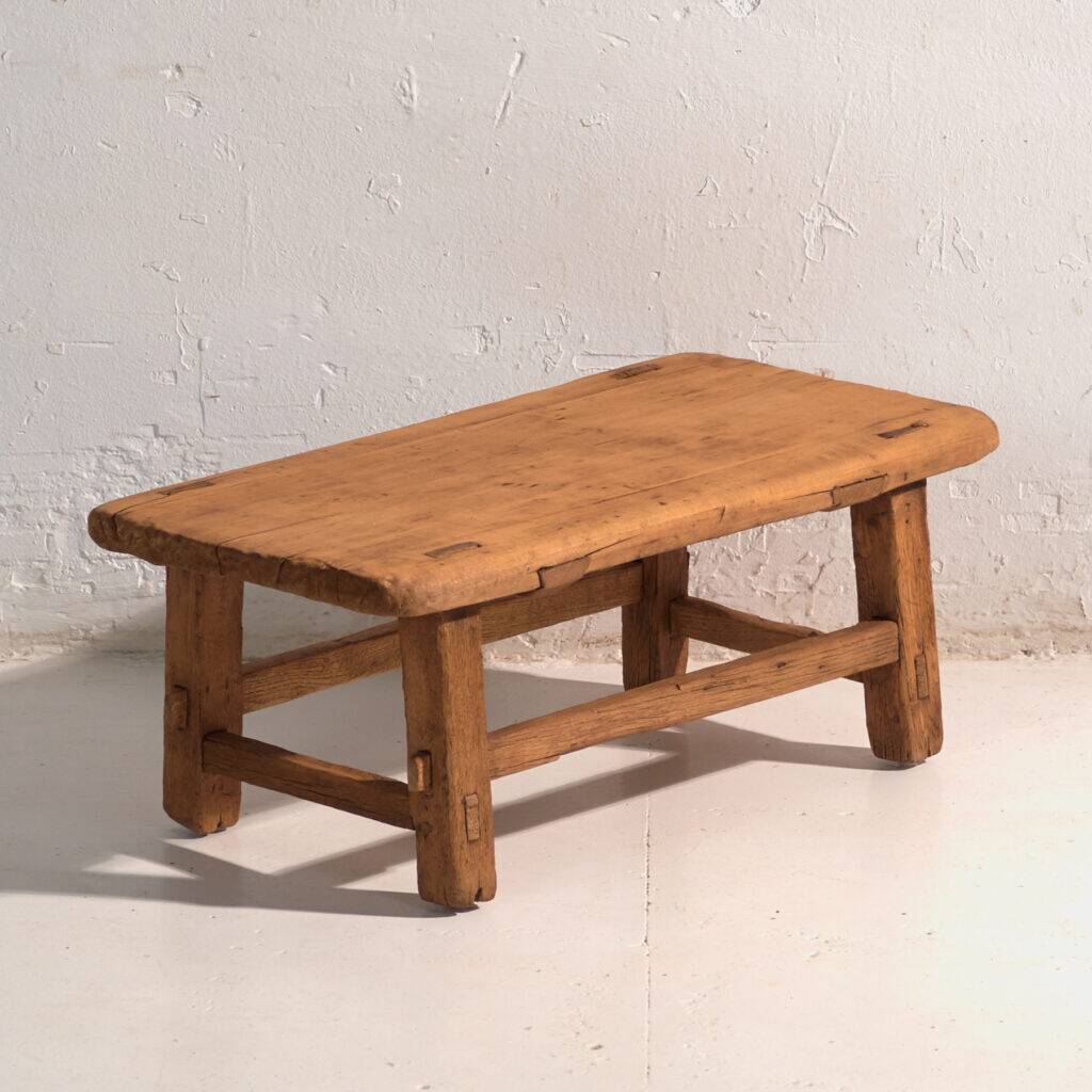 Antique pine coffee table – China, circa 1890