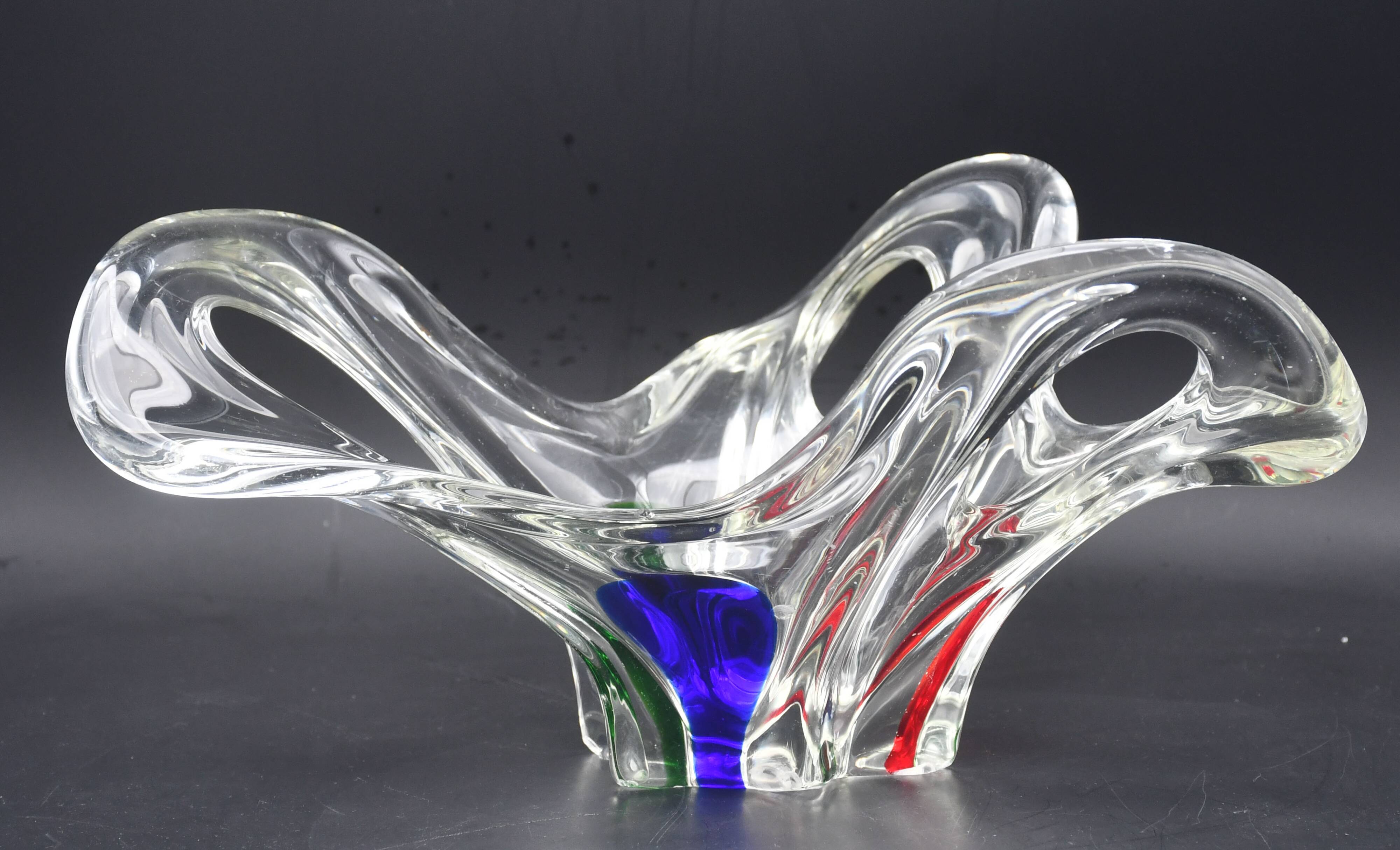 Midcentury Murano glass vase, 1970s