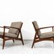 Chaises scandinaves vintage, Danemark, années 60, ensemble de 2