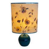 Dried flower lamp