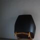 IB Kofod-Larsen leather oak easy chair | OPE Sweden | 1960s