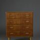 Commode scandinave en teck, années 1960
