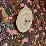 Large metal wall light Scandinavian design.