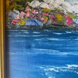 Oil Painting On Canvas Framed Signed Joly