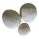 3 lampes cailloux dites modèle Dora d'André Cazenave