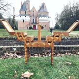 Wooden accordion worker