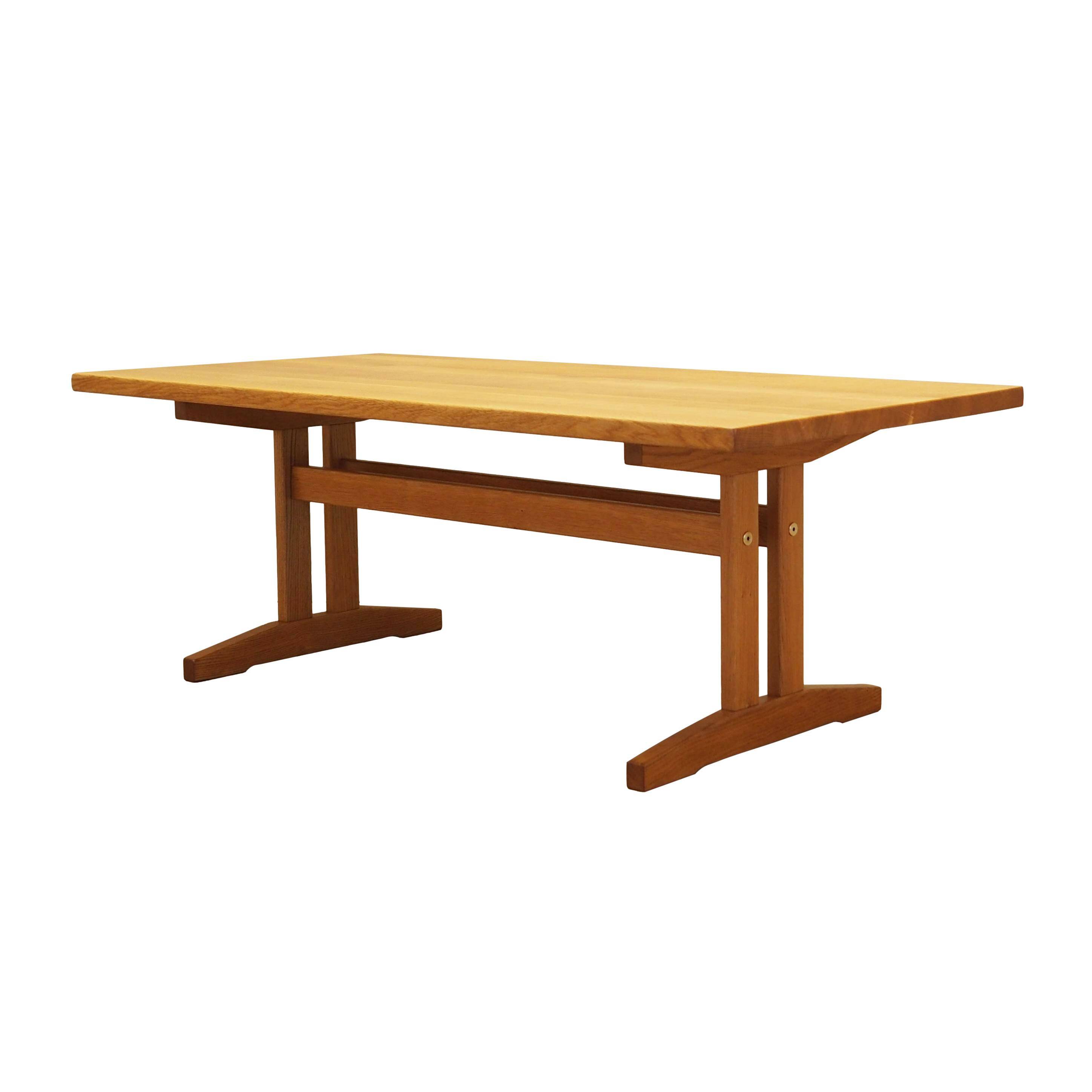 Ash coffee table, Danish design, 1970s, production: Denmark