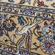 Grand Kashan Ivory Floral Rug 143x222 – Garden of Paradise