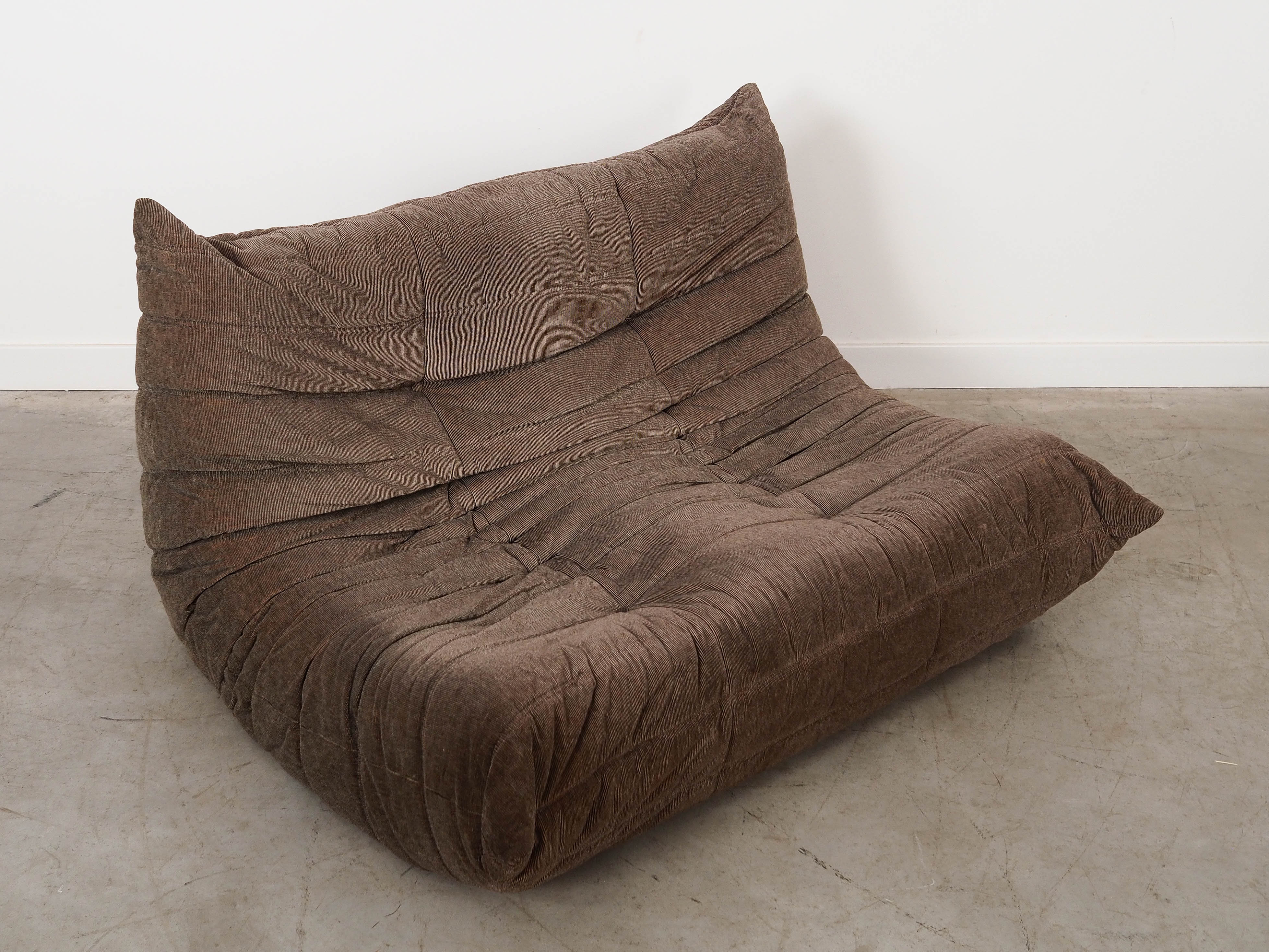 Canapé Togo 2 places par Michel Ducaroy pour Ligne Roset, France années 1970