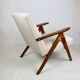 Fauteuil vintage Var- B-310 - laine beige