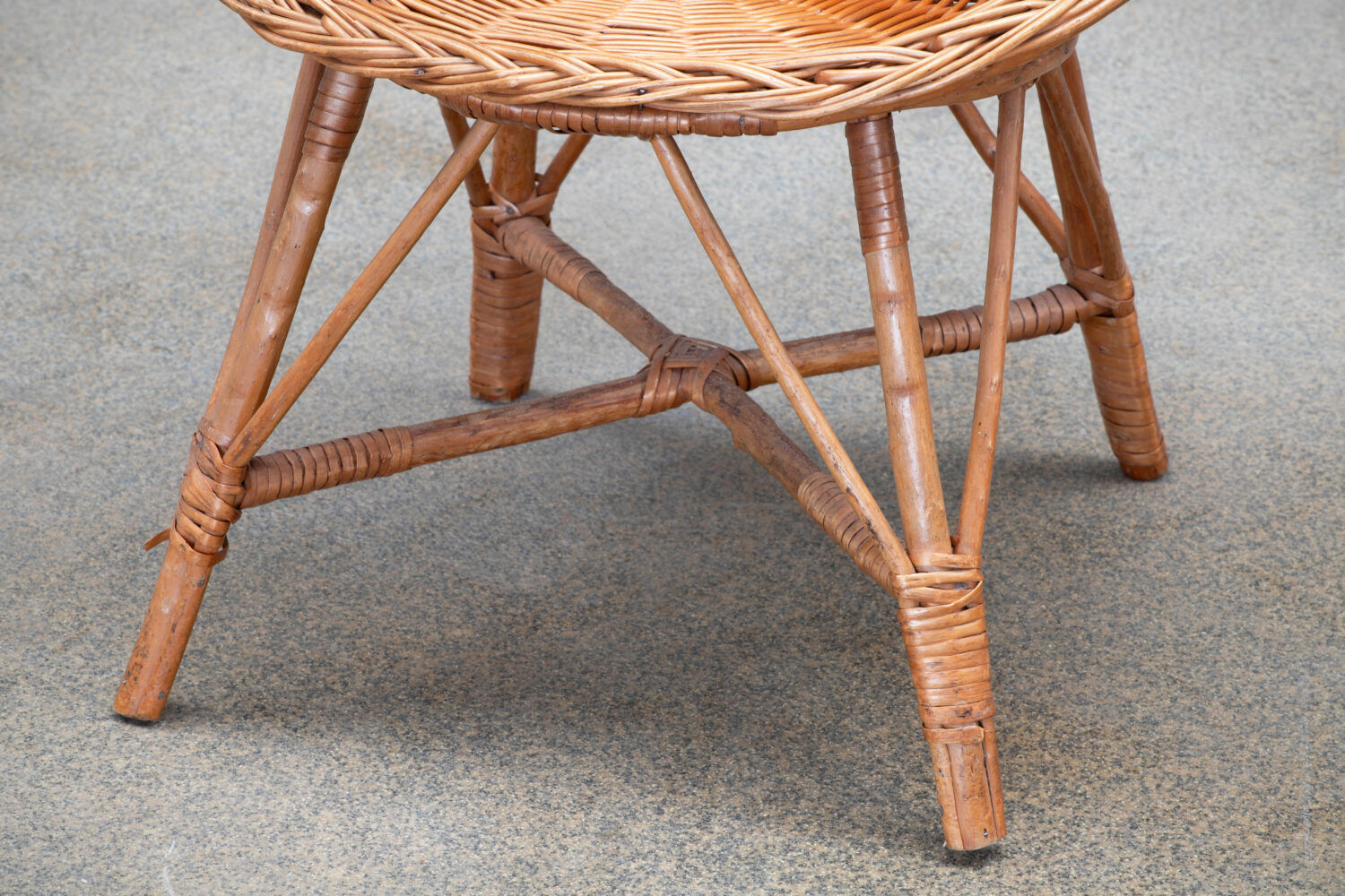 Vintage 1960's rattan chair