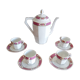 Coffee service set in Limoges porcelain