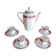 Coffee service set in Limoges porcelain