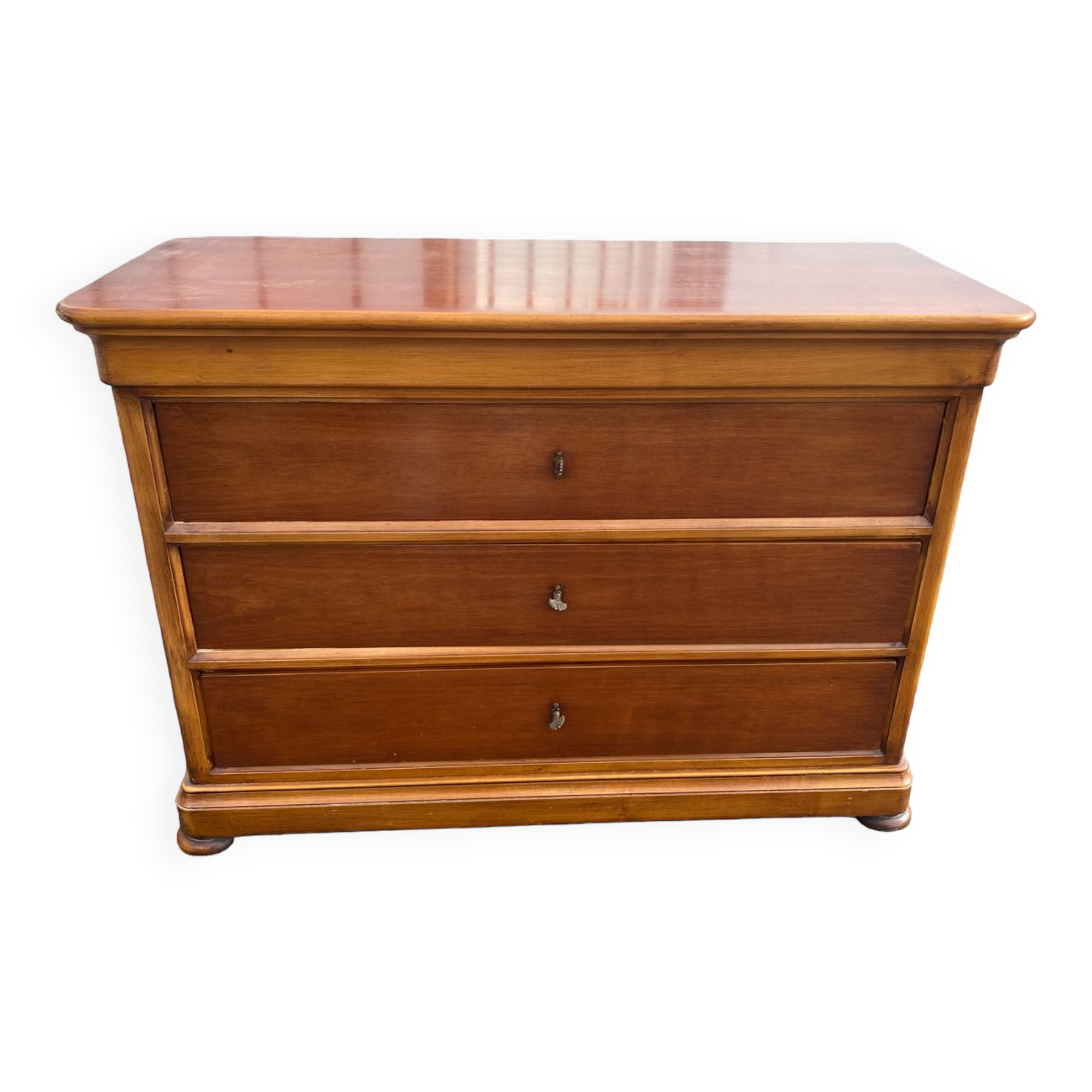 Old chest of drawers louis philippe cherry
