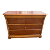 Ancienne commode louis philippe merisier