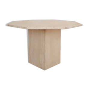 Table à manger en travertin,