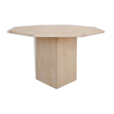 Table à manger en travertin, 1970